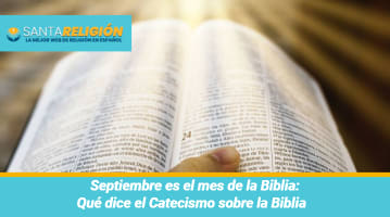 Septiembre es el mes de la Biblia			 			